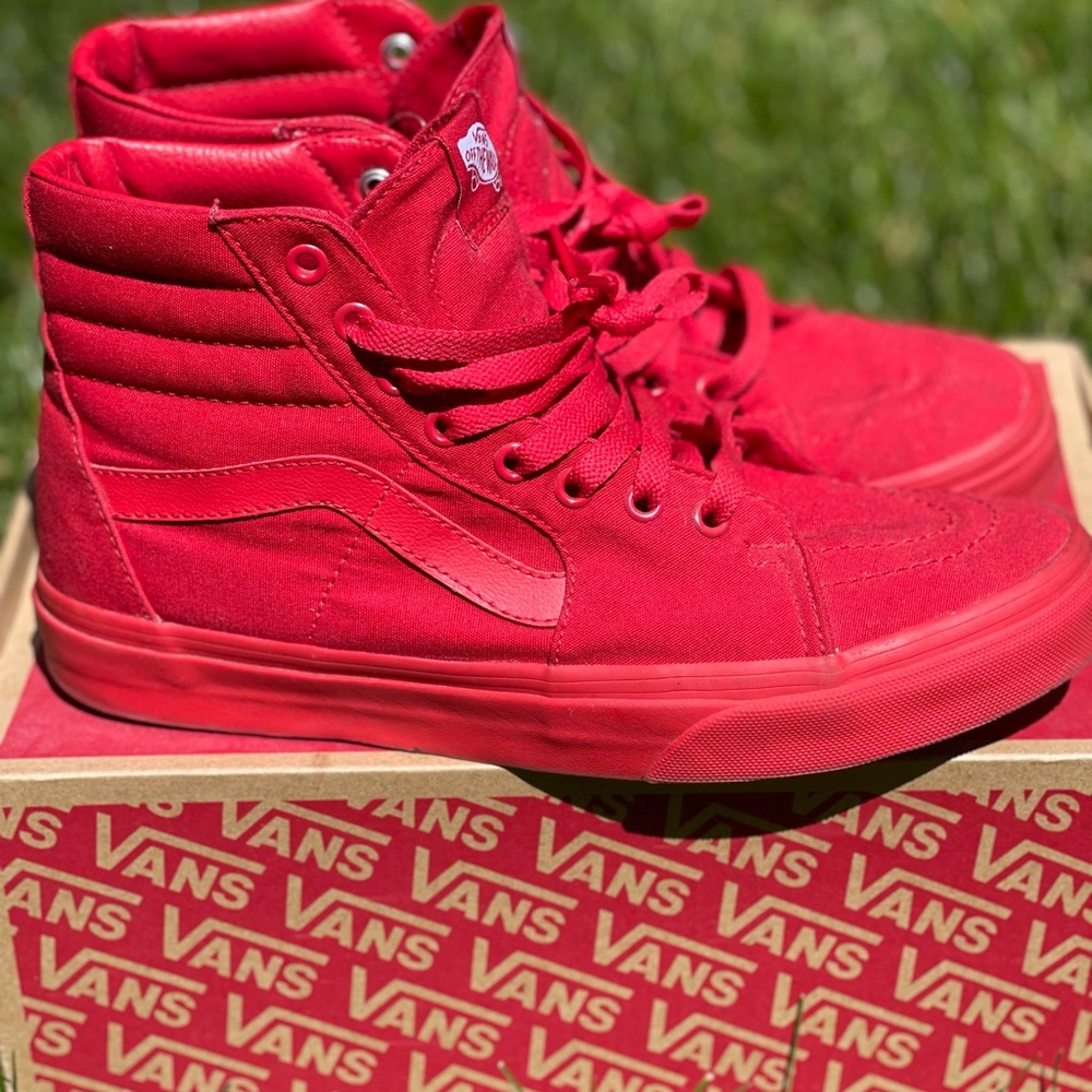 Red Vans